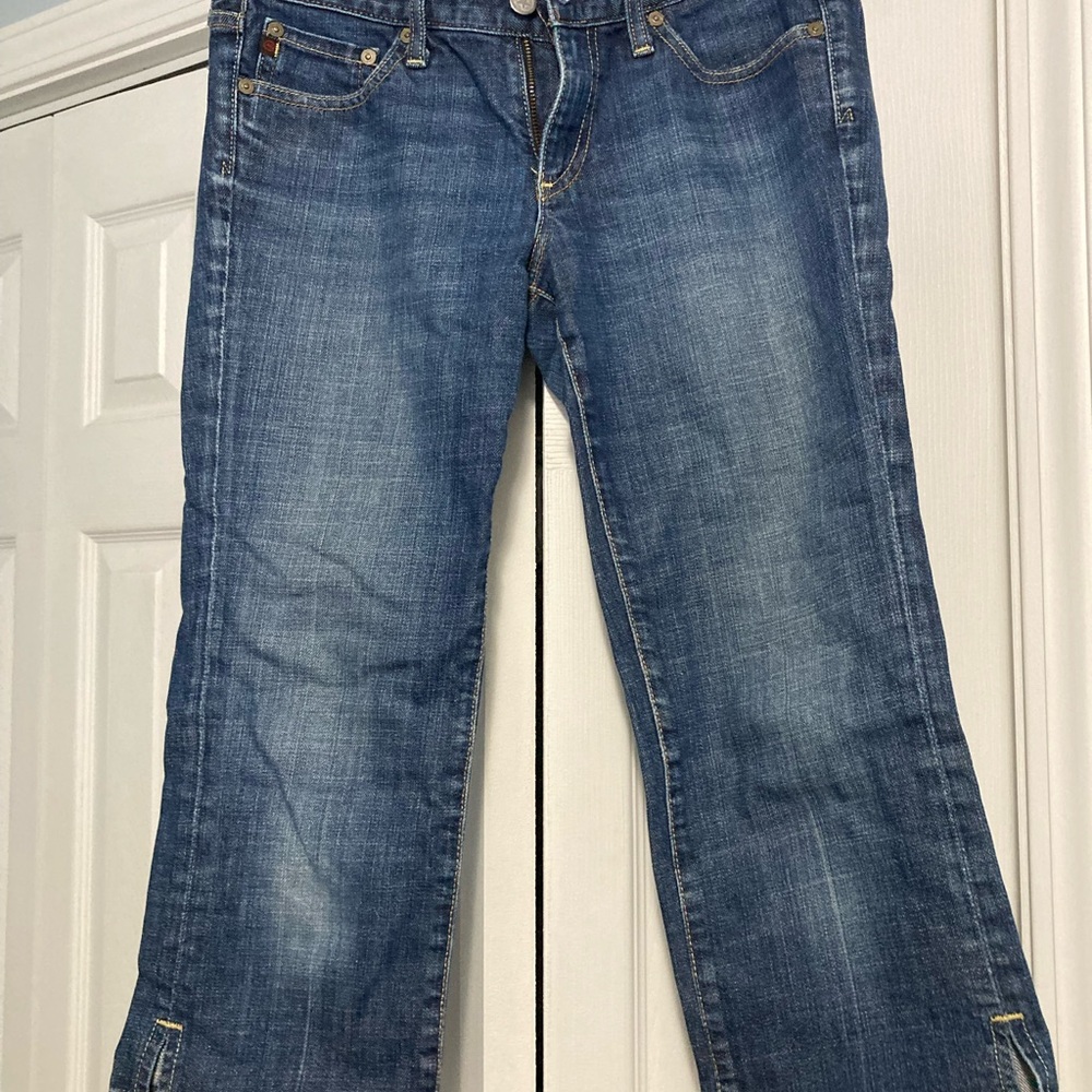 Ag Adriano Goldschmied Blue Boot Cut Jeans